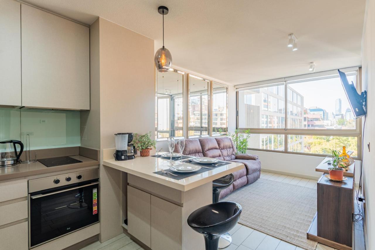 Apartamento Bellet Design - 2Br W/Pool, Gym & Parking Santiago de Chile Exterior foto